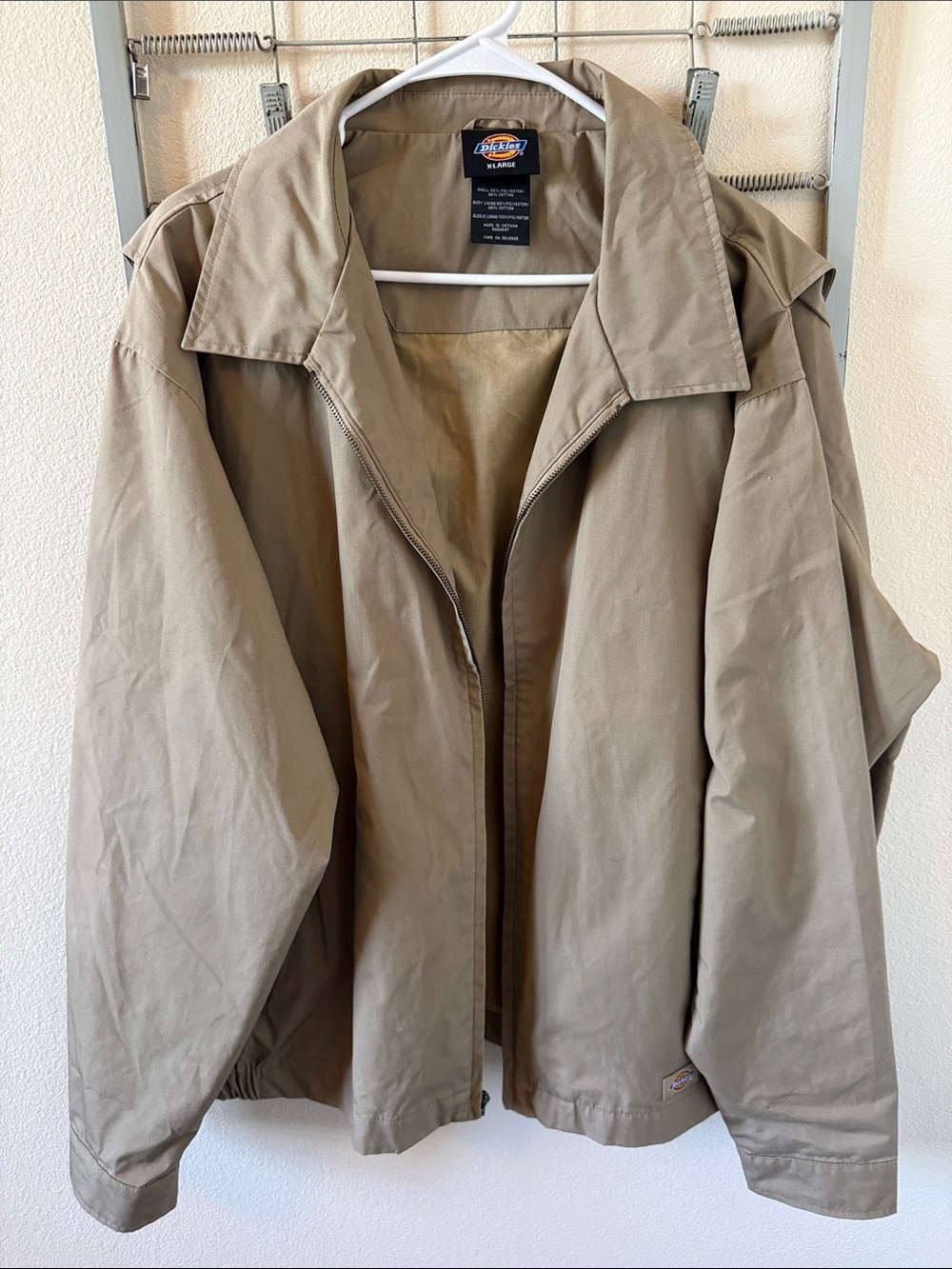Dickies Men's-Style Tan Jacket